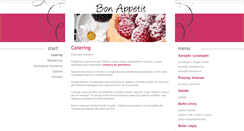 Desktop Screenshot of cateringbonappetit.pl